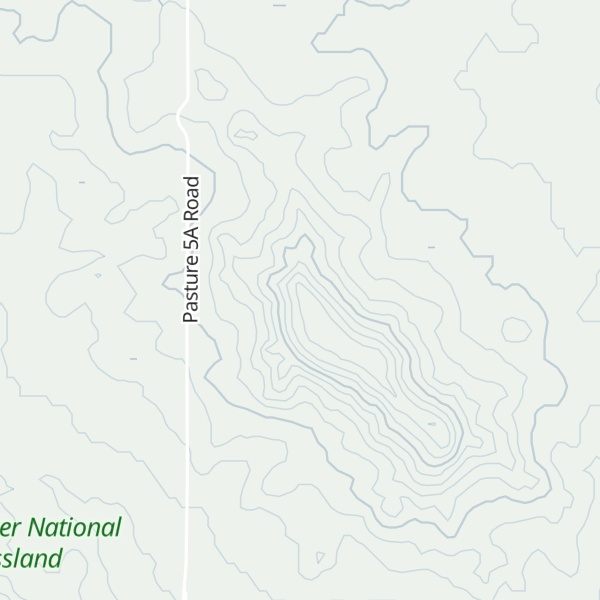 Map of White Butte