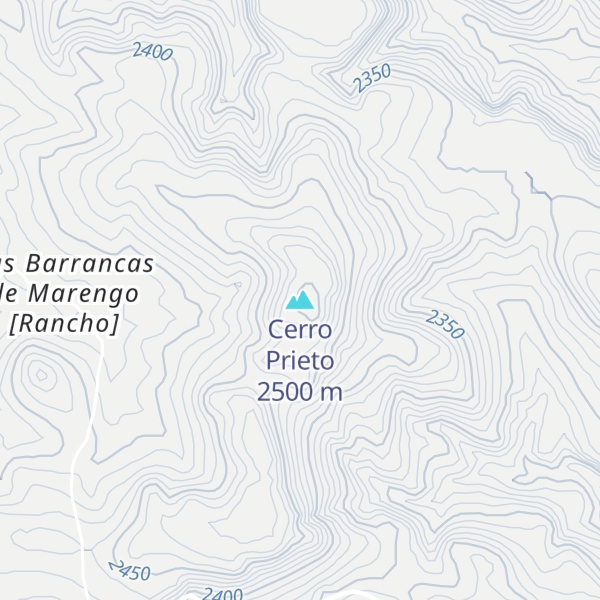 Map of Cerro Prieto