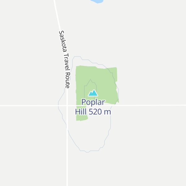Map of Poplar Hill