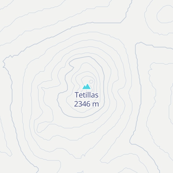 Map of Tetillas