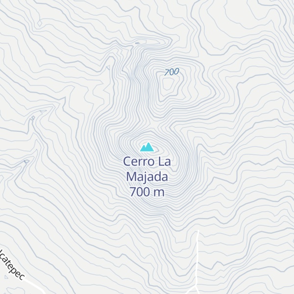 Map of Cerro La Majada