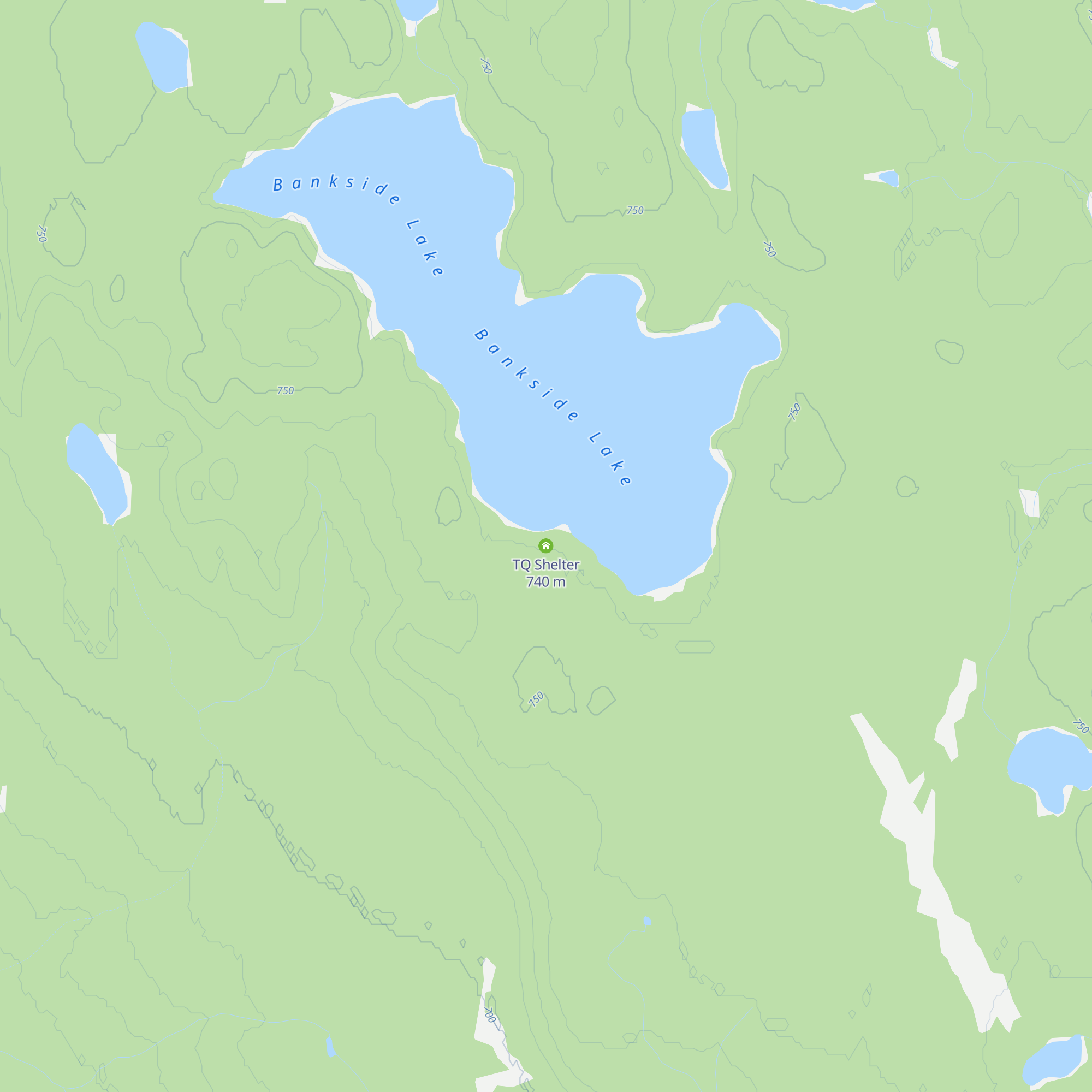 TQ Shelter map