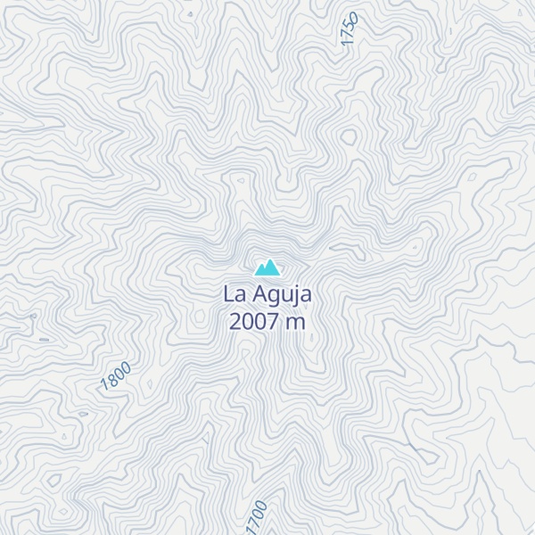 Map of La Aguja