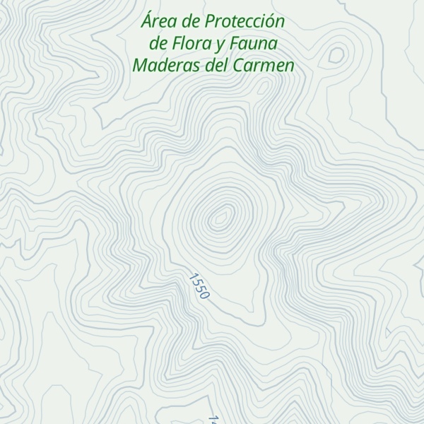 Map of Cerro Santo Domingo