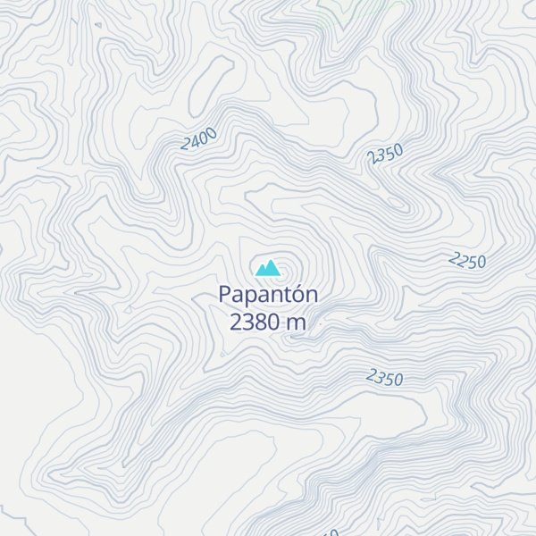 Map of Papantón