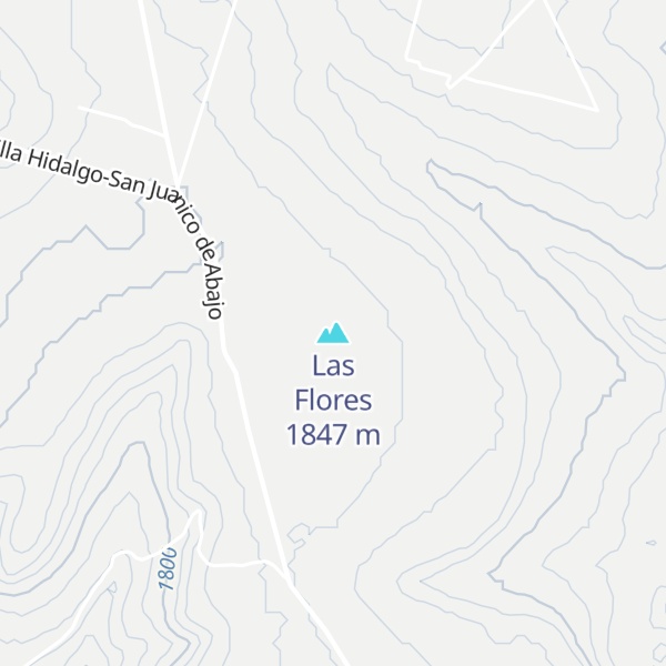 Map of Las Flores