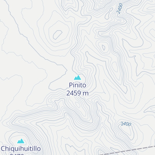 Map of Pinito