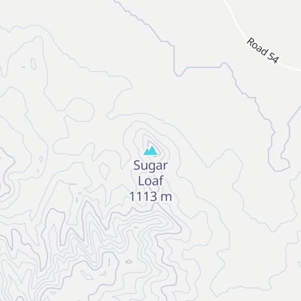 Map of Sugar Loaf