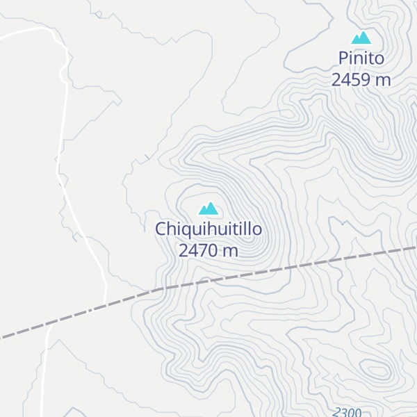 Map of Chiquihuitillo