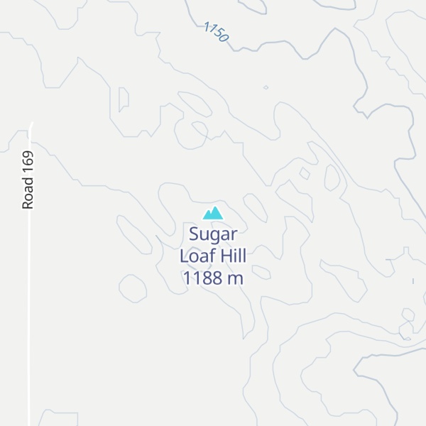 Map of Sugar Loaf Hill