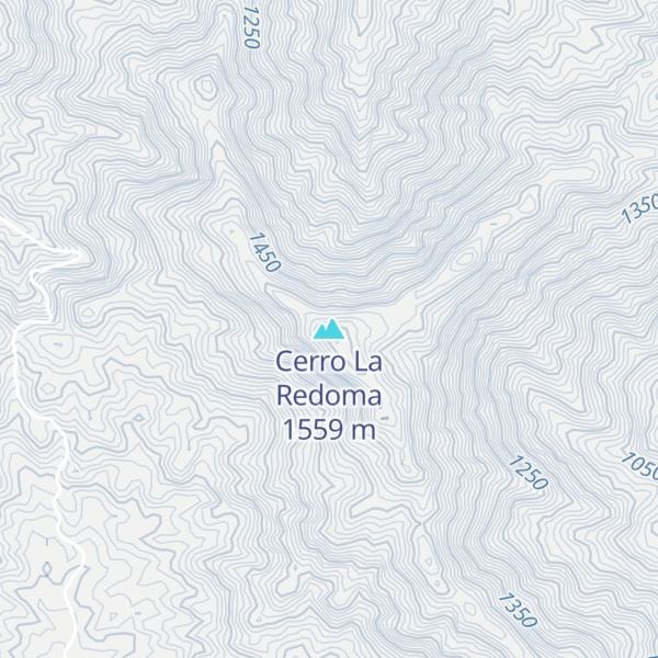 Map of Cerro La Redoma