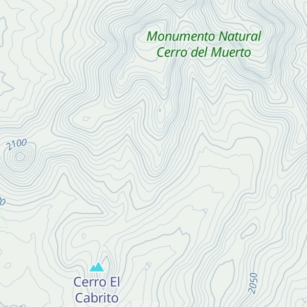 Map of Cerro El Pinto