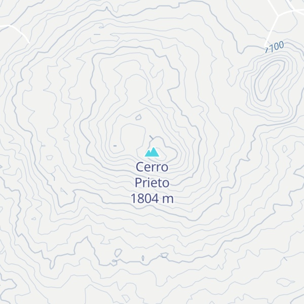 Map of Cerro Prieto