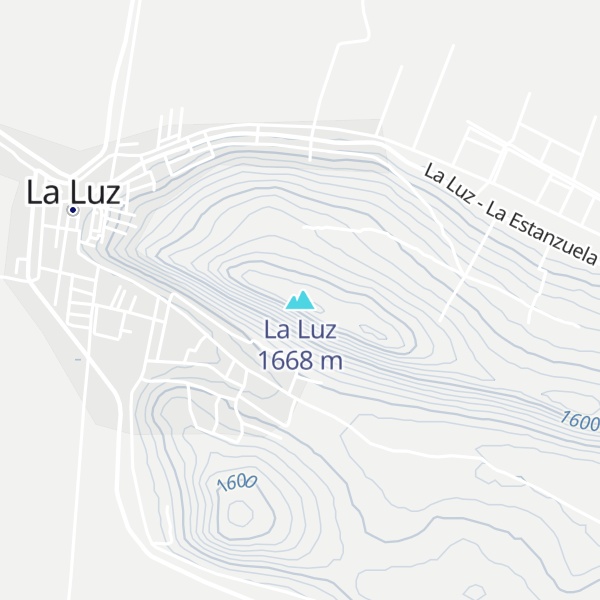 Map of La Luz