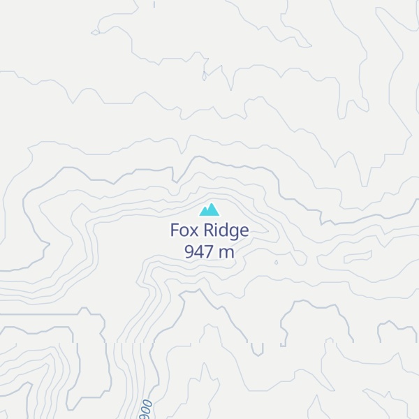 Map of Fox Ridge