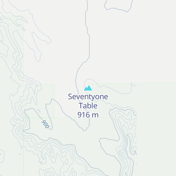 Map of Seventyone Table