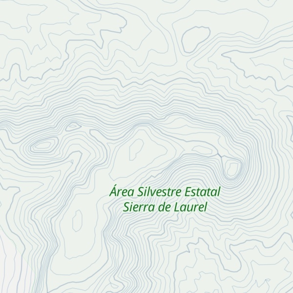 Map of Mesa El Ocote