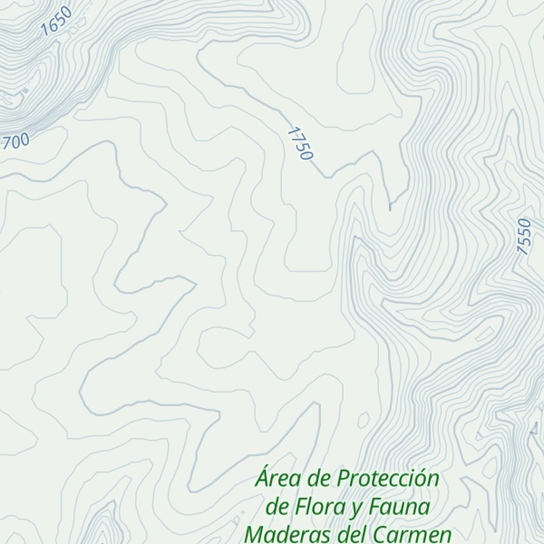 Map of Mesa Los Fresnos
