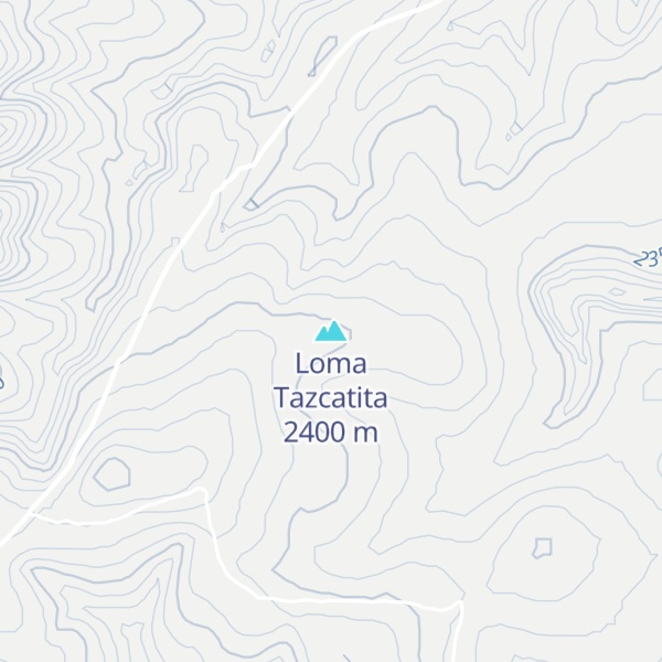 Map of Loma Tazcatita