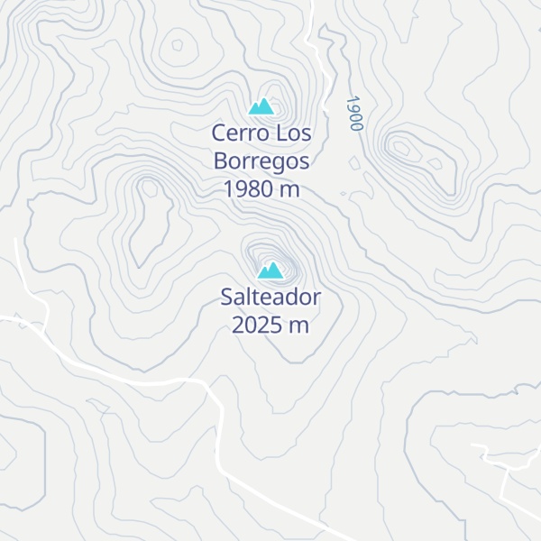 Map of Salteador