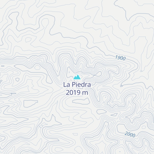 Map of La Piedra
