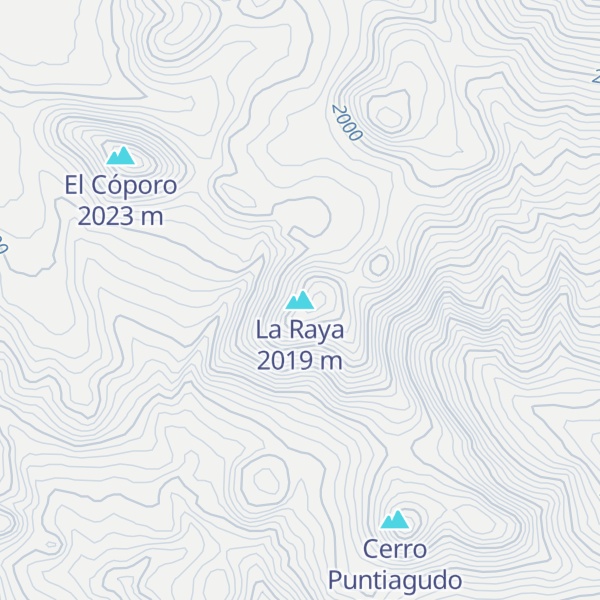 Map of La Raya