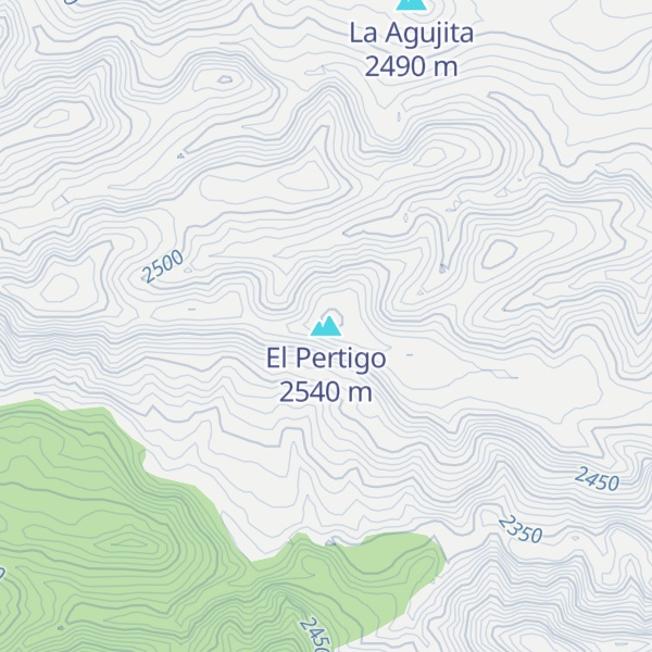 Map of El Pertigo