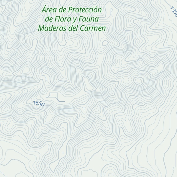 Map of Picacho del Centinela
