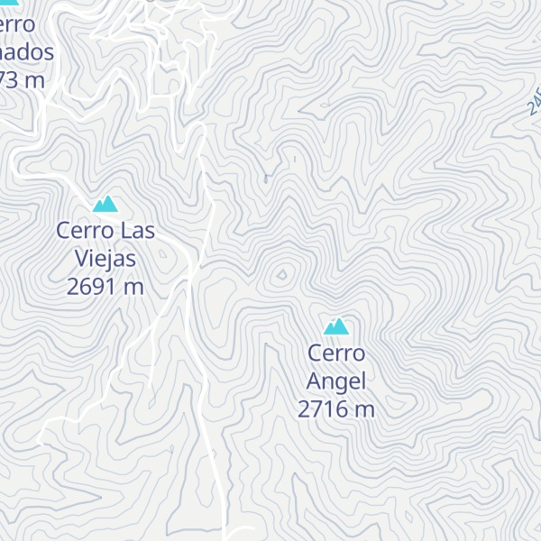 Map of Cerro Alto
