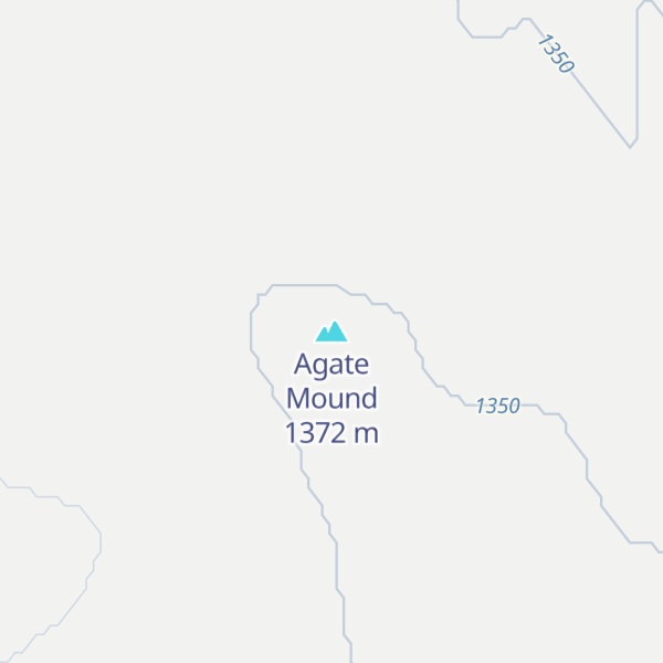 Map of Agate Mound
