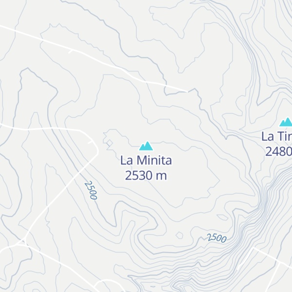 Map of La Minita