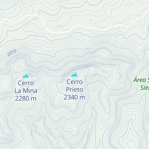 Map of Cerro Prieto