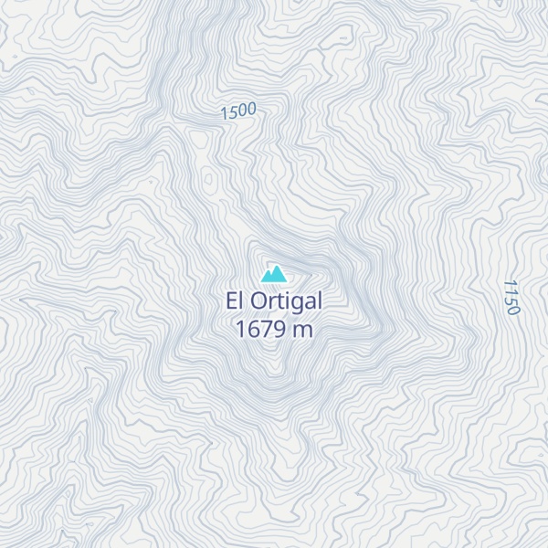 Map of El Ortigal