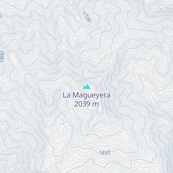 Map of La Magueyera