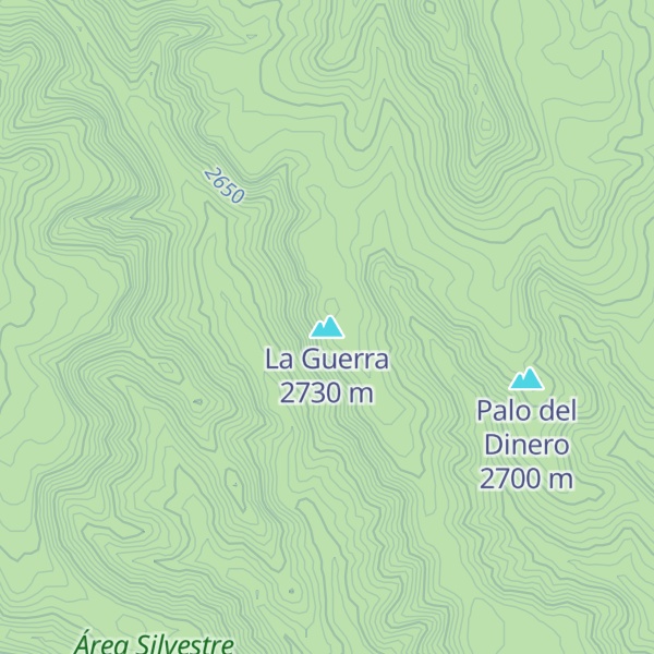 Map of La Guerra