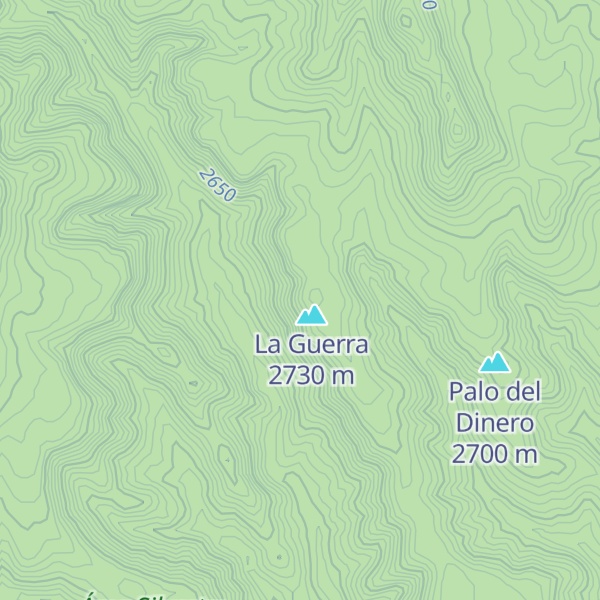Map of Las Lecheras