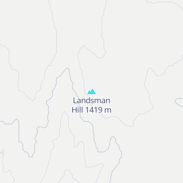 Map of Landsman Hill