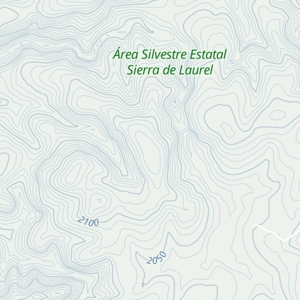 Map of Cerro El Capulín