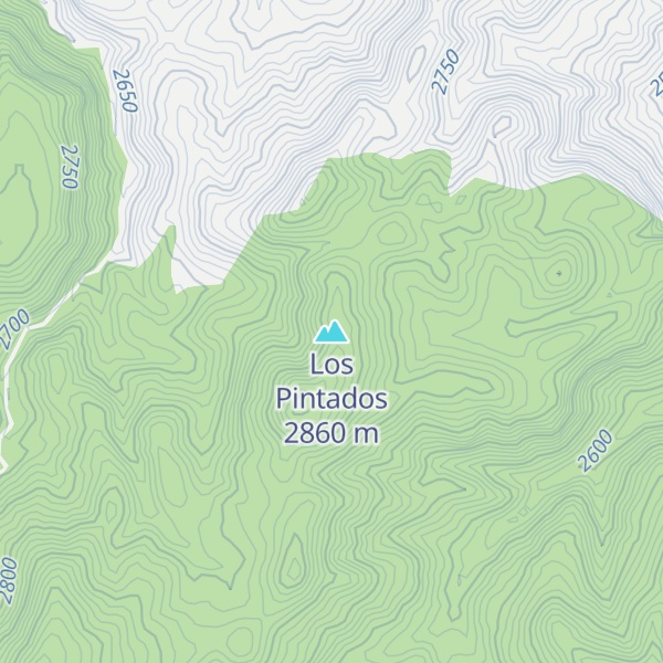 Map of Los Pintados