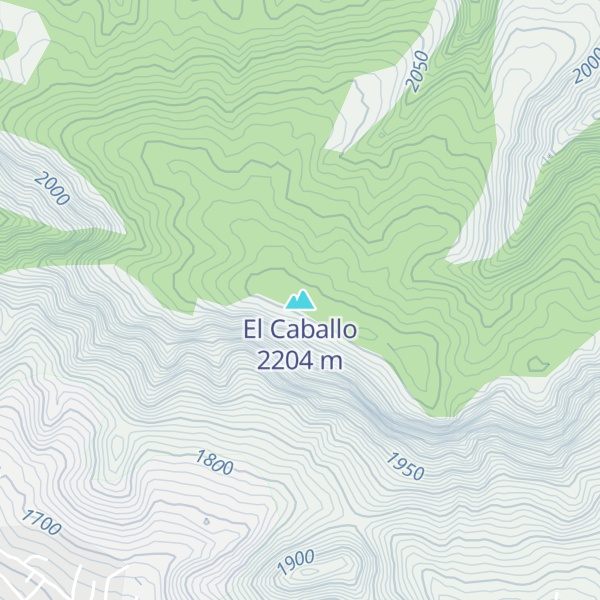 Map of El Caballo