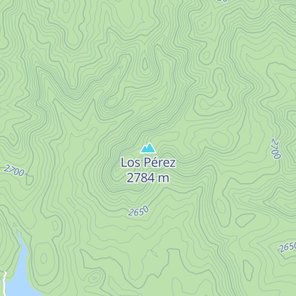 Map of Los Pérez