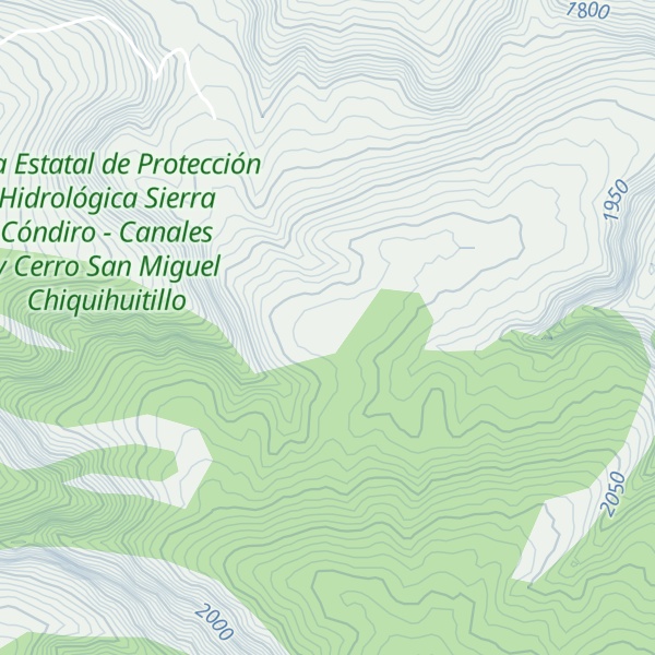 Map of Mesa Colorada