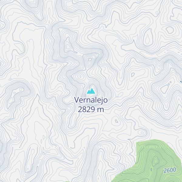 Map of Vernalejo