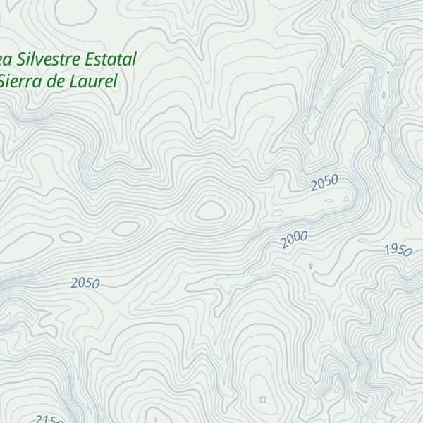 Map of Cerro La Botina