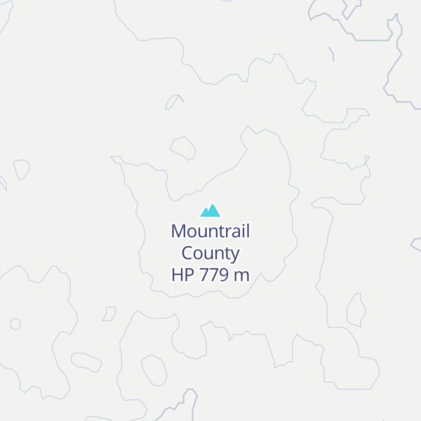 Map of Mountrail County HP