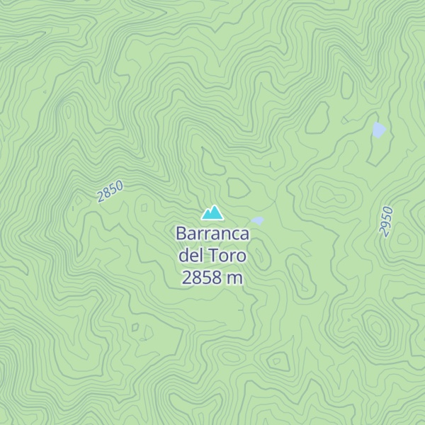 Map of Barranca del Toro