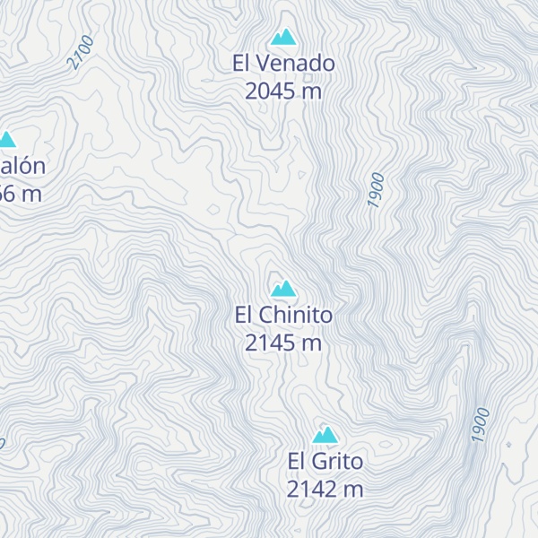 Map of Los Colorados
