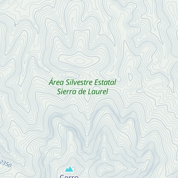 Map of Cerro Delgadillo