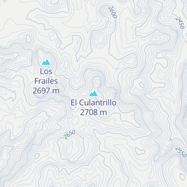Map of El Culantrillo