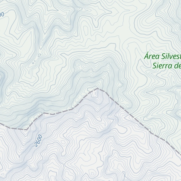 Map of Cerro El Laurel